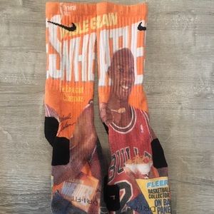 Michael Jordan Wheaties Nike Elite Socks